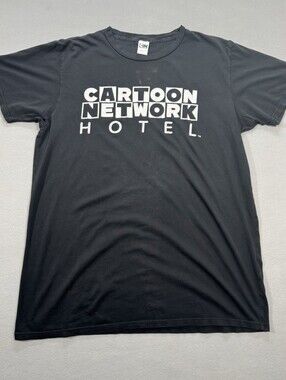 Cartoon Network Black Graphic Men's T-Shirt Large